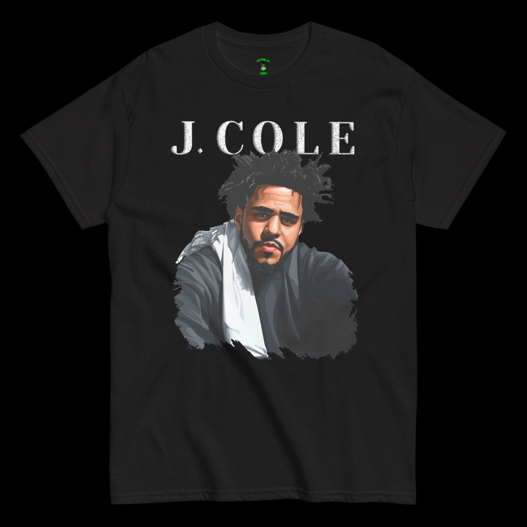 J. COLE TEE - BLACK