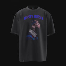 Load and play video in Gallery viewer, NIPSEY HUSSLE TEE - BLACK
